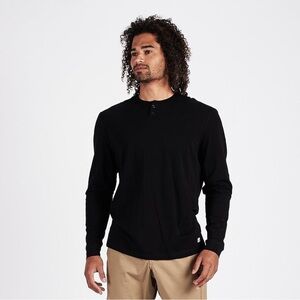 VUORI MEN'S LONG SLEEVE EVER HENLEY